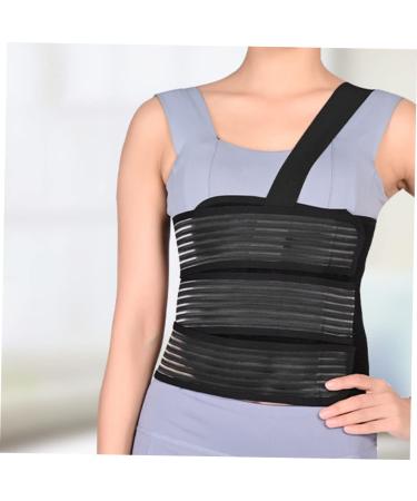 KALLORY Fracture Fixation Belt | Sternum & Chest Support Brace | Rib Compression & Dislocation Support | Black Man's Support Belt - Buy Online on GoSupps.com
