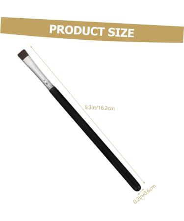 Didiseaon 6pcs Flat Eyebrow Brush Makeup Brush Cosmetics Tool Eye Liner Brush Eyes Travel Wooden Pole - Buy Online on GoSupps.com