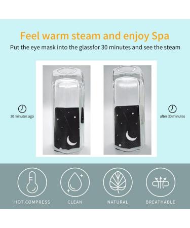 ONIYEA 15-Pack Unscented Steam Eye Masks for Dry Eyes Relief and Puffy Eyes - Disposable Moist Heating Compress Pads for Sleep - SPA Warm Eye Masks for Eye Fatigue - Buy Online on GoSupps.com