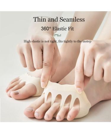 Soulful Solutions Women's Sock-Style Ball of Foot Cushions - 6 Pairs - Buy Online on GoSupps.com