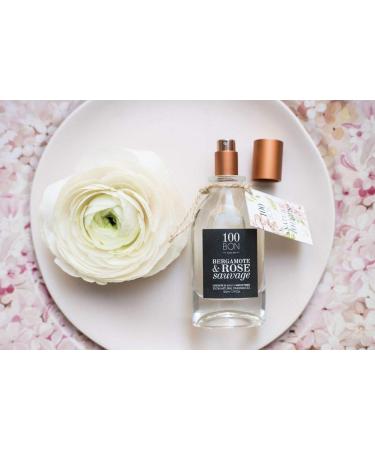 100BON Bergamote & Rose Sauvage Bergamot & Wild Rose Fragrance for Women&Men Invigorating Organic Fragrance with Spicy Citrus & Rose Water Fragrance - 100% Concentrate Fragrance Spray 1.7 Fl Oz Concentrate Fragrance 1.7 Fl Oz (Pack of 1) - Buy Online on GoSupps.com