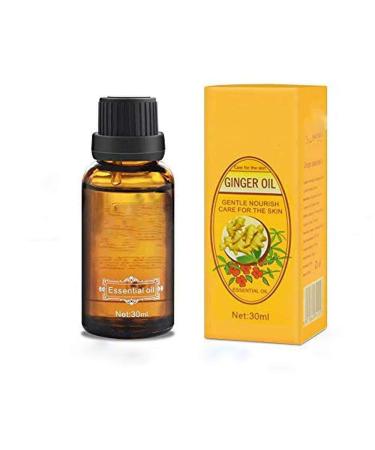 Ginger Massage Essential Oil Spa Body Firming 100% Pure Natural Lymphatic Drainage Spa Oils Repeling Cold and Relaxing Active Oil-30ml
