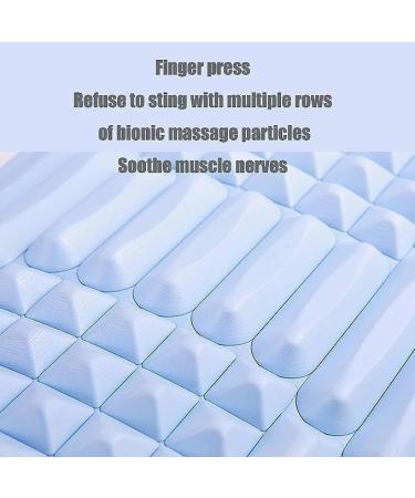 Lordosis Support Neck & Back Pain Relief | Adjustable Multi-Level Spine Massager - Blue - Buy Online on GoSupps.com