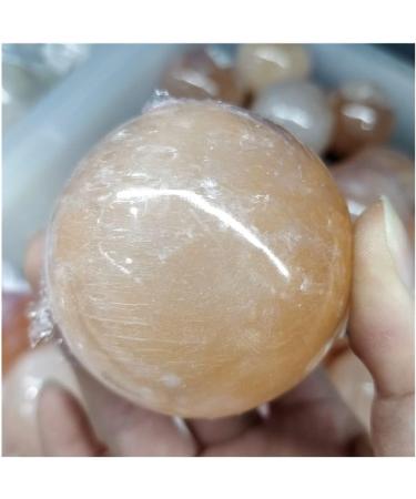 Room Decoration Very Beautiful Natural Raw Gypsum Balls Orange Selenite Crystal Sphere Minerals Quartz Spiritual Jewelry Home Decorations Worry Stone 5-6cm - Buy Online on GoSupps.com