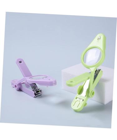 FRCOLOR 1pc Nail Clippers Puppy Nail Nail Clipper with Magnifier Fingernails Clippers Cuticle Clippers Pet Claw Clippers Pet Nail Clipper Cat Claw Man Scissors Stainless Steel Large 15*4.5*1.6cm Green - Buy Online on GoSupps.com