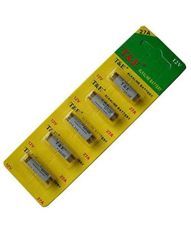 New T&E 10 x 27A MN27 12V Alkaline Battery