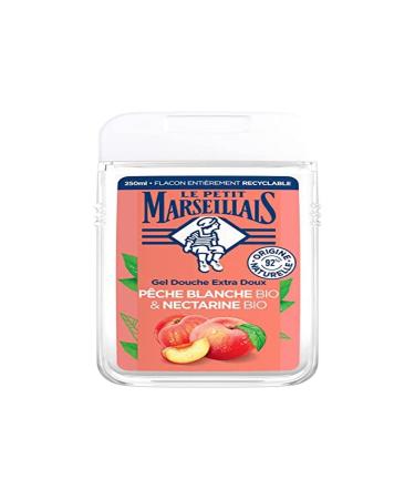Le Petit Marseillais Gel douche Extra Doux P che & Nectarine 250ml bio Extra Gentle Shower Gel Peach and Nectarine 250ml organic