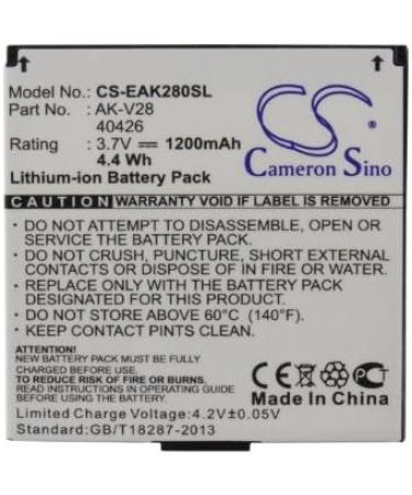 Replacement Battery for Emporia AK-V28 AK-V29 Talk Plus & Premium - 1200mAh/3.7V | International Shipping Available - Buy Online on GoSupps.com