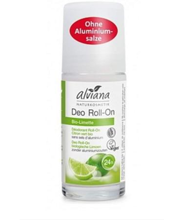 Alviana - Organic Lime Roll-On Deodorant 50 Ml