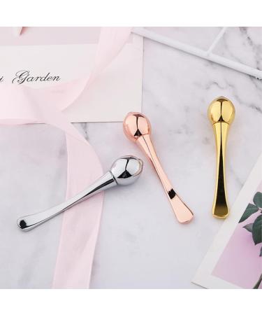 Bokioesde Portable Eye Swelling Relief Roller Massager - Manual Cream Applicator for Spa Relaxation & Beauty | Ros Gold - Buy Online on GoSupps.com