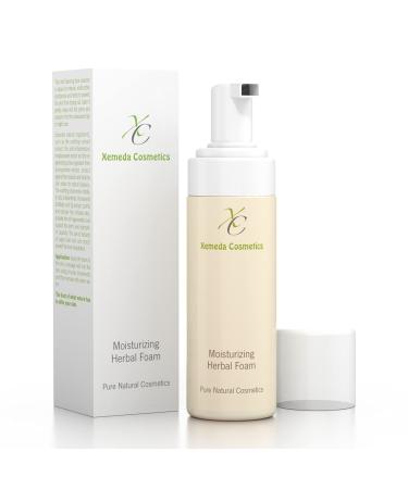 Xemeda Cosmetics Herbal Cleansing Foam for Gentle and Gentle Facial Cleansing Prevent Acne Blemishes Blackheads Pimples with Natural Ingredients 150ml
