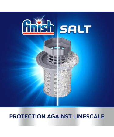 Finish Dishwasher Salt Box 5kg Prevents Limescale Build Up Effective against Hard Water - Buy Online on GoSupps.com