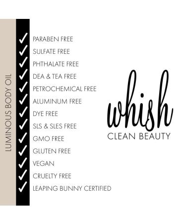 Whish Coconut Milk + Verbena Body Oil | Moisturizing Quick-Drying & Paraben-Free - Shop Internationally - Buy Online on GoSupps.com