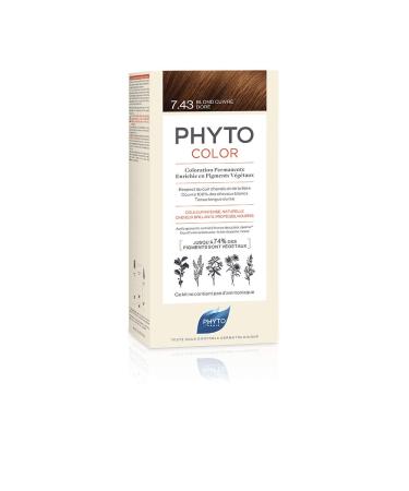 Phyto Protocolor Box 7.43 Dark Blonde Hair Colour 185 ml