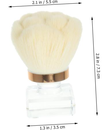 Mobestech Car Accessories Interior Cleaning Brush Multi-use Tube Brush Blush Brush Multi-use Makeup Brush Nail Dust Remover Brush Makeup Tool Abs Nail Brush Manicure Travel - Buy Online on GoSupps.com