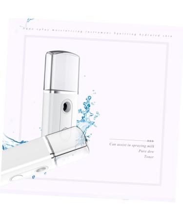 WOONEKY 2 Pcs Steamer Electric Sprayer Portable Facial Mister Handheld Sprayer Mini Face Spray Device White - Buy Online on GoSupps.com