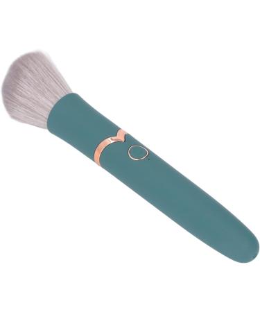 Electric Makeup Brush Ergonomic Grip 10 Levels Quiet Blush Brush Portable for Contouring for Highlighting (Green) - Buy Online on GoSupps.com