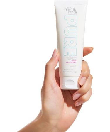 Bondi Sands Pure Self Tanning Sleep Mask Renew - Hyaluronic Acid & Vitamin A Formula for Hydrated Glowing Skin | Non-Comedogenic, Vegan & Cruelty Free | 75 mL/2.53 Oz - Buy Online on GoSupps.com
