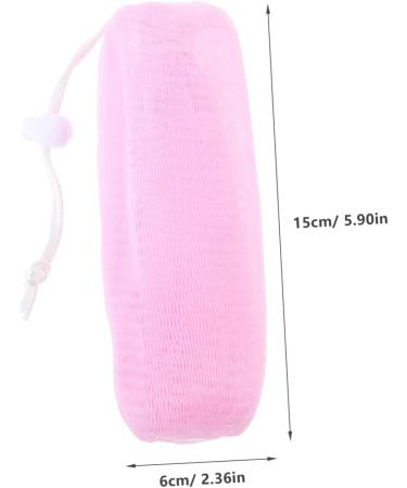 FOMIYES 15 Pcs Natural Shampoo Cleansing Shampoo Bubble Mesh Bag Soap Bag Foam Net Handmade Soap Pearlescent 1 count (Pack of 1) As Shownx3pcs - Buy Online on GoSupps.com