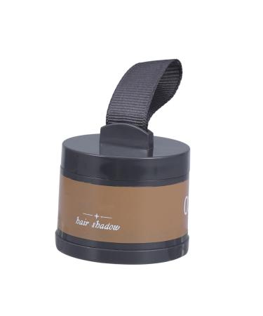 Beaupretty poudre de ligne de cheveux fins moelleux ligne de cheveux mini ombre cache-cernes maquillage poudre couvrant pour les cheveux fins (cheveux bruns)