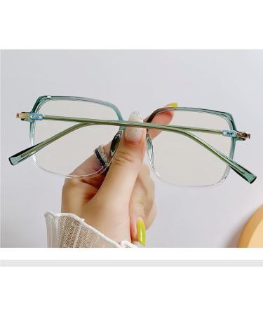 Shop Designer Anti Blue Light Eyewear | Oversized Green Computer Readers for Eye Strain Relief - Buy Online on GoSupps.com