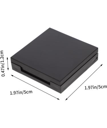 FOMIYES 16 pcs Makeup Accessories eyeshadow palette plastic Empty Eyeshadow Organizer 5x5cmx4pcs Blackx4pcs - Buy Online on GoSupps.com