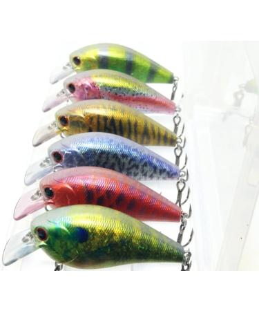 wLure Minnow Crankbait Bass Fishing Lure Jerkbait HC25KB3 with Tackle Box - Buy Online on GoSupps.com