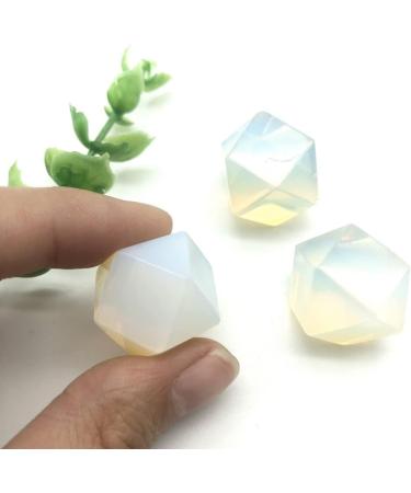 Crystal Rough 1pc Natural Opal Crystals Stone Carved Polyhedron Shaped Smooth StoneCrystals Room Decoration NaturalReiki Decoration ERTEYIN - Buy Online on GoSupps.com