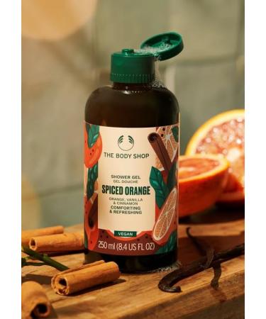 Buy The Body Shop Spiced Orange Shower Gel 8.4 Fl Oz - Refreshing Citrus Scent International Shipping Available - Buy Online on GoSupps.com