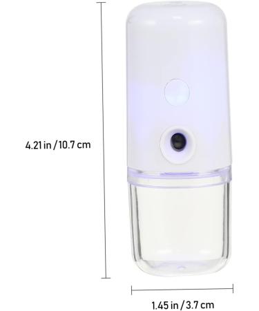 WOONEKY 1pc Mini Face Spray Device Portable Facial Mister Handheld Steamer Portable Face Steamer White - Buy Online on GoSupps.com
