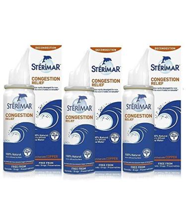 Sterimar Nasal Spray - Colds & Sinusitis Nasal Congestion Relief - 100ml (3)