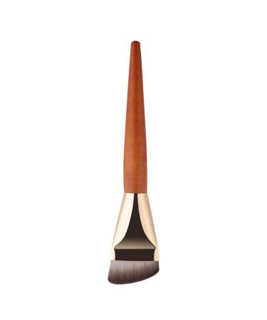 Makeup Brushes Foundation Brush Wooden Handle Make Up Brush Concealer Brush Professional Contour Brush for Liquid Cream Powder Blending Buffing Birthdays Festivals Parties