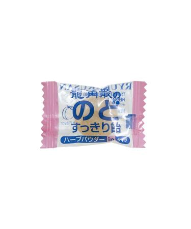 Ryukakusan Peach Herbal Throat Drops - 15 Drops per Bag - Soothes Throat & Respiratory System - Solstice - Buy Online on GoSupps.com