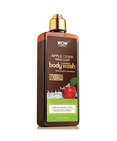 WOW Skin Science Apple Cider Vinegar Foaming Body Wash  Womens Body Wash  Mens Body Wash  Dry Skin Acne Body Wash Women Moisturizing  Shower Gel Body Wash For All Skin Types (250ml)