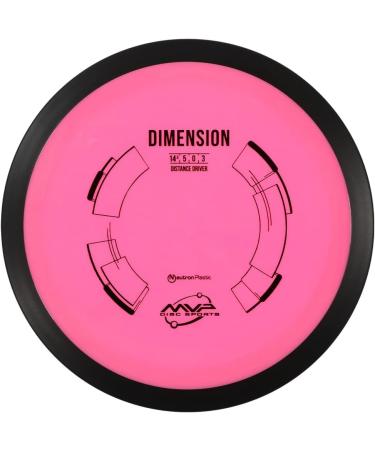 MVP Disc Sports Neutron Dimension 170-175g Disc Golf Distance Driver - Assorted Colors - Buy Online on GoSupps.com
