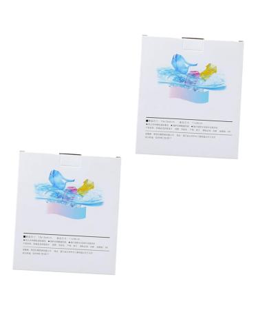 Sosoport 48 Pcs Washing Paper Wipeoff Stain Remover Color Catcher Laundry Eraced Laundry Products Spot Cleaner Washing Color Catcher Grabber Stain Color Paper Dye Wash and Care Clothes As Shownx2pcs mediumx2pcs