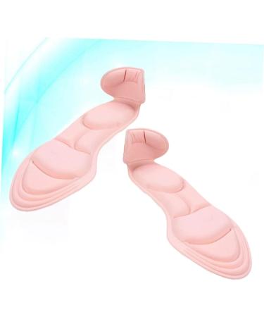 FRCOLOR Pink Heel Cushion Inserts - Comfortable High Heel Pads & Back Heel Inserts for Pain Relief - Medium Size - Buy Online on GoSupps.com