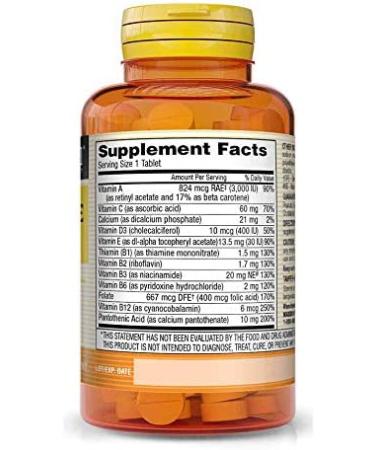 Buy Mason Natural Daily Multiple Vitamins - 365 Tablets for Optimal Health - Buy Online on GoSupps.com