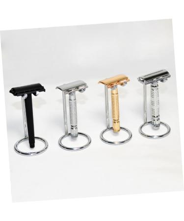 PopetPop Men's Shaving Razor Rack - Satin Hood Stand for Wet Shaving Brushes & Razors | International Shipping Available - Buy Online on GoSupps.com