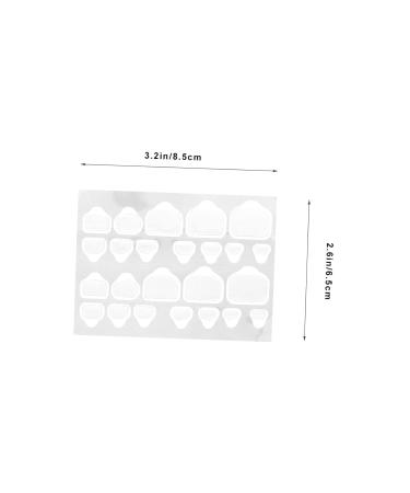 Housoutil 20 Sheets Nail Glue Tabs Nail Glue For Acrylic Nails Short Nail Tabs Nail Stickers Gummed Paper High Quality Waterproof - Buy Online on GoSupps.com