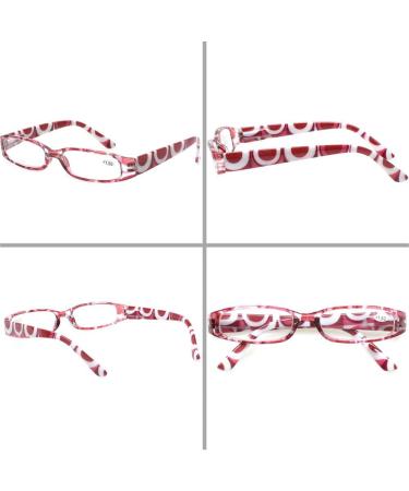 Buy Kerecsen Reading Glasses for Women - 5 Fashion Pairs with Spring Hinge & 2.0x Magnification - Stylish & Comfortable International Shipping - Buy Online on GoSupps.com