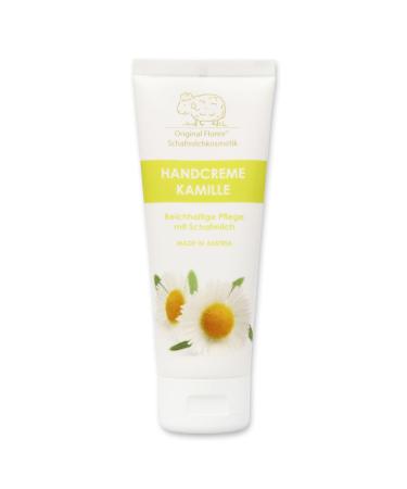 Florex Hand Cream Chamomile - Rich intensive care for dry stressed hands with sheep's milk without palm oil 75 ml