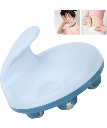 Ververt Touch Ball Massage Device - 7-Ball Hand Massager for Muscle Relaxation | 360 Rotatable Steel Design - Portable & Compact in Blue - Buy Online on GoSupps.com