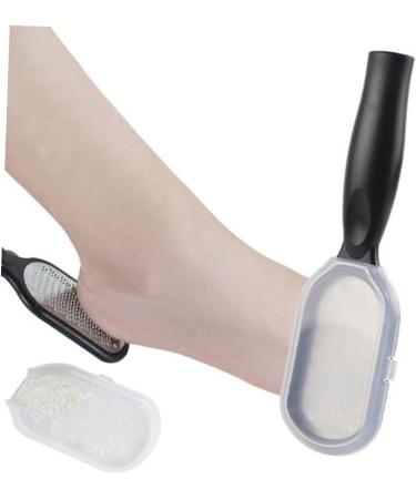 Healeved 3pi ces Exfoliateur De Acier Inoxydable Avec Couvercle liminateur De Peau Morte Et Callosit s Pour Hommes Et Femmes Pratique Et Compact Pour Doux - Buy Online on GoSupps.com