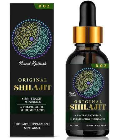 DOZ Natural Liquid Himalayan Food Supplement 60ml | Gold Quality | Rich in Nutrients - Buy Online on GoSupps.com