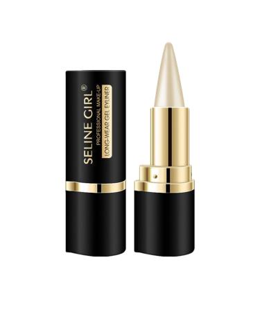 Black Eyeliner Gel - Matte Black Eye-Liner Pencil Eyeliner Waterproof Smudge-Proof All Day Eyeliner Makeup Black Eyeliner Gel Quick Drying Formula Eye Liner Fulenyi
