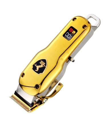 Professional All-Metal Hair Clippers for Men - Cord/Cordless Hair and Beard Trimmer - Rechargeable Electric Hair Cutting Tools - Buy Online on GoSupps.com