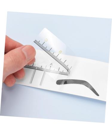 GLEAVI 10pcs Tools Eyebrow Ruler Tool Eyebrow Template Measuring Ruler Mold Eyebrow Trimming Guide Ruler - Buy Online on GoSupps.com