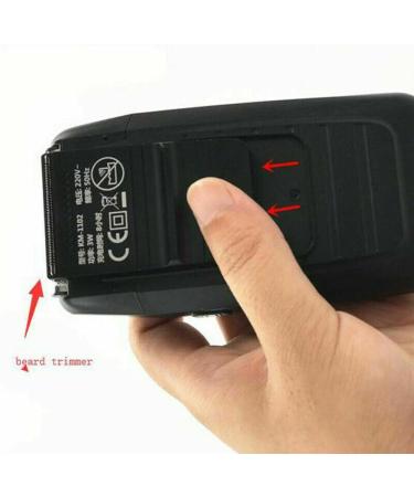 2024 Rechargeable Metal Electric Razor for Men | Twin Blade Beard Trimmer & Face Care Shaver | International Shipping - Buy Online on GoSupps.com