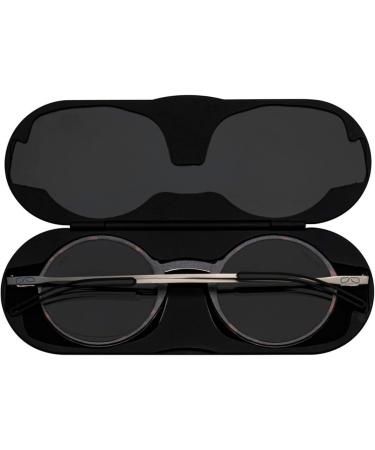 ThinOptics Manhattan Blue Light Blocking Glasses | Round Tortoise | 44mm Reading Specs - Buy Online on GoSupps.com